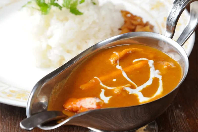 海の幸の欧風カレー